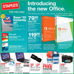 Staples Catalog